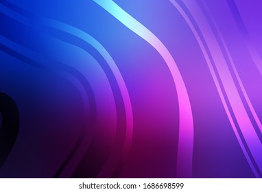 Dark Pink, Blue vector colorful abstract texture. A completely new colored illustration in blur style. Completely new design for your business.