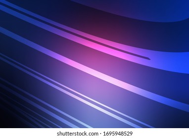 Dark Pink, Blue vector colorful blur backdrop. Colorful abstract illustration with gradient. Blurred design for your web site.