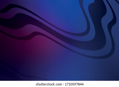 Dunkelrosa, blaue Vektorillustration, bunter unscharfer Hintergrund. Eine komplett neue farbige Illustration im unscharfen Stil. Kluges Design für Ihre Arbeit.