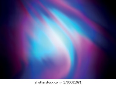 Dark Pink, Blue vector colorful abstract background. Colorful abstract illustration with gradient. Smart design for your work.