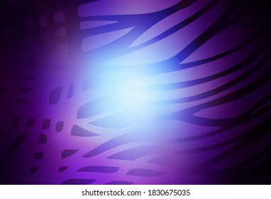 Dark Pink, Blue vector colorful abstract background. A completely new colored illustration in blur style. Smart design for your work.