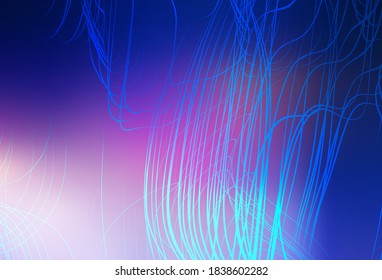 Pink oscuro, azul vector colorido fondo abstracto. Ilustración colorida en estilo abstracto con gradiente. Diseño inteligente para su trabajo.
