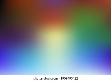 Dark Pink, Blue vector colorful blur background. Glitter abstract illustration with gradient design. The best blurred design for your business.