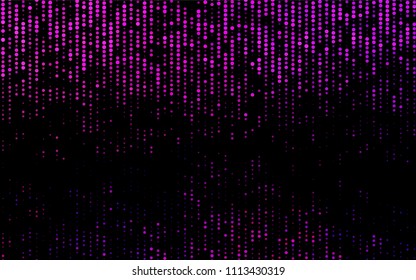 Dark Pink, Blue vector  cover with spots. Blurred decorative design in abstract style with bubbles. Beautiful design for your business natural advert.