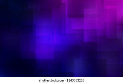 Dark Pink, Blue vector cover with stright stripes. Blurred decorative design in simple style with lines. The pattern for ad, booklets, leaflets.