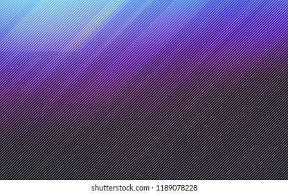 Dark Pink, Blue vector cover with stright stripes. Blurred decorative design in simple style with lines. The pattern for ad, booklets, leaflets.