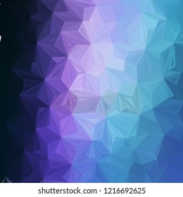 Dark Pink, Blue vector cover with set of hexagons. Illustration of colored hexagons on white surface. Pattern for ads