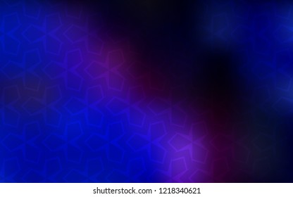 Dark Pink, Blue vector cover in polygonal style. Illustration with set of colorful rectangles. Smart design for your business advert.