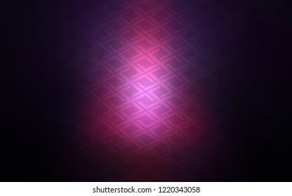 Dark Pink, Blue vector cover in polygonal style. Modern abstract illustration with colorful rectangles. Pattern for commercials.