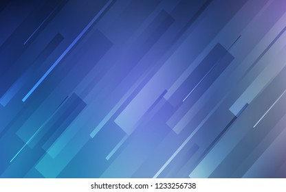 Dark Pink, Blue vector cover with stright stripes. Shining colored illustration with sharp stripes. Smart design for your business advert.