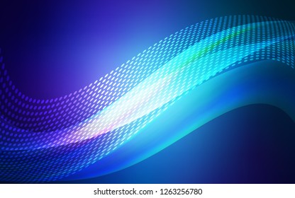 Dark Pink, Blue vector cover with spots, lines. Decorative design in abstract style with triangle structure. Pattern for textures of wallpapers.