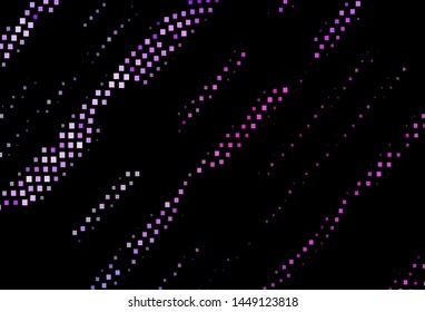 Dark Pink, Blue vector cover in polygonal style. Modern abstract illustration with colorful rectangles. Pattern can be used for websites.