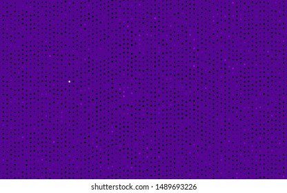 Dark Pink, Blue vector cover with spots. Glitter abstract illustration with blurred drops of rain. Pattern for beautiful websites.