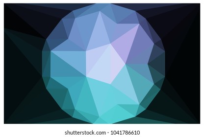 Dark Pink, Blue vector diamond Pattern. Geometric Gemstone sample. Repeating template with a gem in center. Jewelry gems texture for your design. Pattern can be used for background.