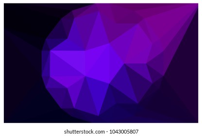 Dark Pink, Blue vector diamond Pattern. Geometric Gemstone sample. Repeating template with a gem in center. Jewelry gems texture for your design. Pattern can be used for background.