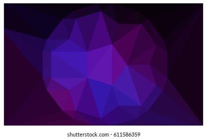 Dark Pink, Blue vector diamond Pattern. Geometric Gemstone sample. Repeating template with a gem in center. Jewelry gems texture for your design. Pattern can be used for background.
