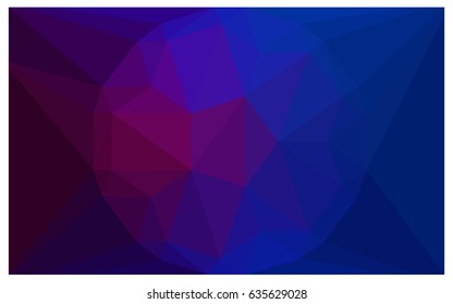 Dark Pink, Blue vector diamond Pattern. Geometric Gemstone sample. Repeating template with a gem in center. Jewelry gems texture for your design. Pattern can be used for background.