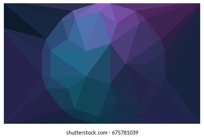 Dark Pink, Blue vector diamond Pattern. Geometric Gemstone sample. Repeating template with a gem in center. Jewelry gems texture for your design. Pattern can be used for background.