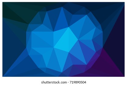 Dark Pink, Blue vector diamond Pattern. Geometric Gemstone sample. Repeating template with a gem in center. Jewelry gems texture for your design. Pattern can be used for background.