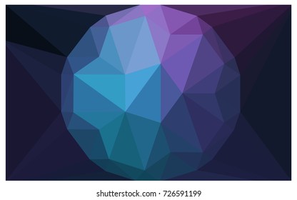 Dark Pink, Blue vector diamond Pattern. Geometric Gemstone sample. Repeating template with a gem in center. Jewelry gems texture for your design. Pattern can be used for background.