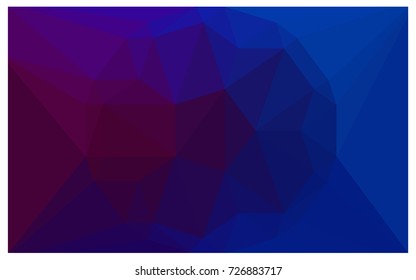 Dark Pink, Blue vector diamond Pattern. Geometric Gemstone sample. Repeating template with a gem in center. Jewelry gems texture for your design. Pattern can be used for background.