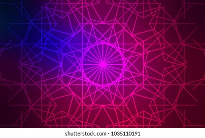 Dark Pink, Blue vector doodle bright layout. Sketchy doodles drawn by child on blurred background. The completely new template can be used for your brand book.