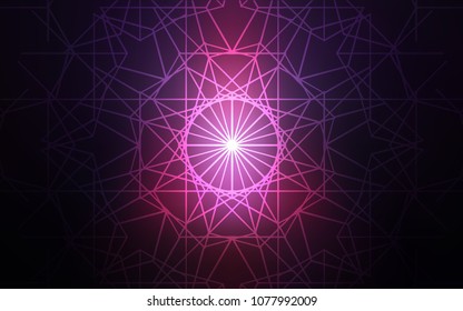 Dark Pink, Blue vector doodle bright template. Decorative shining childish illustration with doodles on abstract template. The textured pattern can be used for website.
