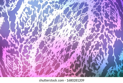 Dark Pink, Blue vector doodle bright template. Doodles created by child on blurred abstract background with gradient. Brand-new design for your business.