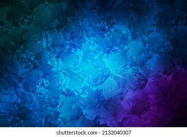 Diseño de doodle vectorial azul oscuro rosa con rosas, flores. Ilustración con coloridas flores abstractas de doodle. Nueva plantilla para tu libro de marcas.