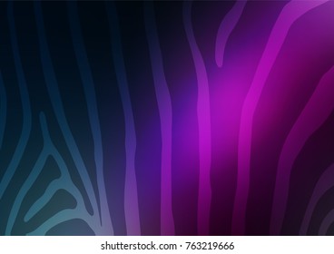Dark Pink, Blue vector doodle blurred pattern. Modern geometrical abstract illustration with doodles. The completely new template can be used for your brand book.
