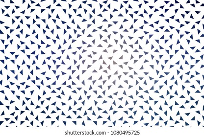 Dark Pink, Blue vector geometric simple minimalistic background, which consist of triangles on white background. Triangular pattern with gradient for your business design. 