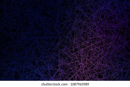 Dark Pink, Blue vector geometric simple minimalistic background, which consist of triangles on white background. Triangular pattern with gradient for your business design. 