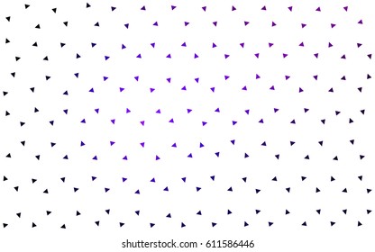 Dark Pink, Blue vector geometric simple minimalistic background, which consist of triangles on white background. Triangular pattern with gradient for your business design. 