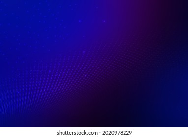 Dark Pink, Blue vector Glitter abstract illustration with blurred drops of rain. Modern abstract illustration with colorful water drops. Wallpaper for a cell phone.