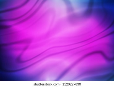 Dark Pink, Blue vector glossy abstract template. Colorful abstract illustration with gradient. The template can be used as a background of a cell phone.