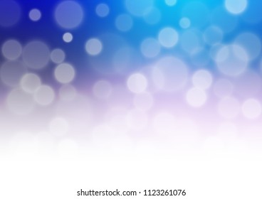 Dark Pink, Blue vector glossy bokeh pattern. Shining colorful illustration in a Brand new style. A new texture for your design.