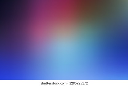 Dark Pink, Blue vector glossy abstract layout. Colorful abstract illustration with gradient. Background for a cell phone.