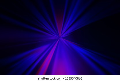 Dark Pink, Blue vector glossy abstract backdrop. Shining colored illustration in smart style. Background for designs.