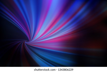Dark Pink, Blue vector glossy abstract backdrop. A completely new colored illustration in blur style. The best blurred design for your business.