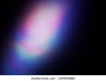 Dark Pink, Blue vector glossy bokeh pattern. Modern geometrical abstract illustration with gradient. The best blurred design for your business.