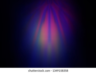 Dark Pink, Blue vector glossy abstract background. A completely new color illustration in a bokeh style. A completely new template for your design.