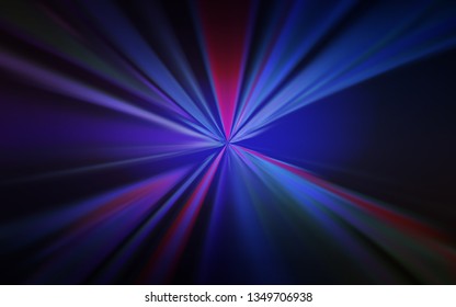 Dark Pink, Blue vector glossy abstract backdrop. Colorful abstract illustration with gradient. Elegant background for a brand book.