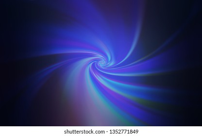 Dark Pink, Blue vector glossy abstract backdrop. An elegant bright illustration with gradient. The best blurred design for your business.