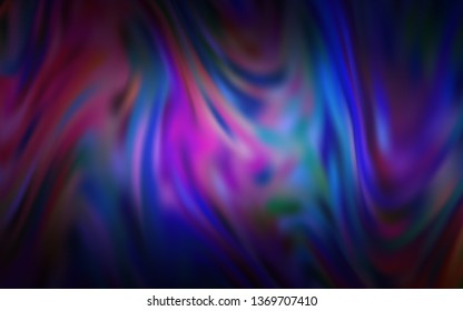 Dark Pink, Blue vector glossy abstract background. An elegant bright illustration with gradient. Blurred design for your web site.