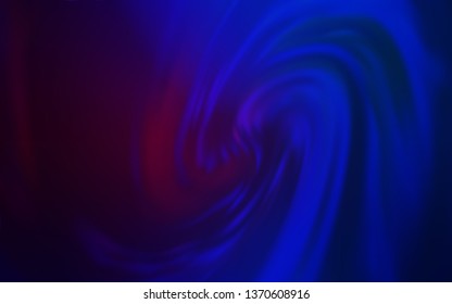 Dark Pink, Blue vector glossy abstract layout. New colored illustration in blur style with gradient. New way of your design.