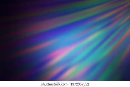 Dark Pink, Blue vector glossy abstract background. A completely new colored illustration in blur style. The best blurred design for your business.