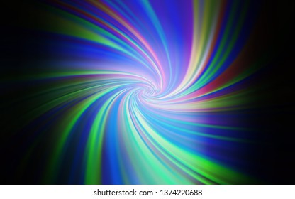 Dark Pink, Blue vector glossy abstract backdrop. New colored illustration in blur style with gradient. Background for a cell phone.