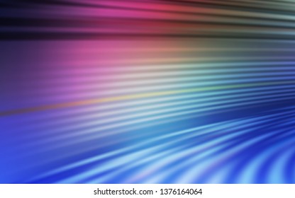 Dark Pink, Blue vector glossy abstract background. New colored illustration in blur style with gradient. Background for designs.