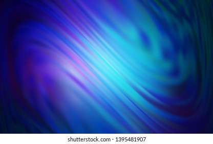 Dark Pink, Blue vector glossy abstract backdrop. Abstract colorful illustration with gradient. The best blurred design for your business.