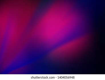 Dark Pink, Blue vector glossy abstract background. Glitter abstract illustration with an elegant design. The elegant pattern for brand book.
